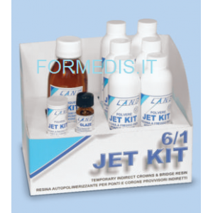 JET KIT RESINA PER PONTI E CORONE PROVVISORI Kit 6/1